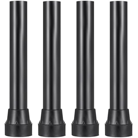POPETPOP 4pcs Universal Trampoline Replacement Legs with Covers Pad Stainless Steel Trampoline Leg Tube Mini Trampolines Bounce Part 7.5in Cover