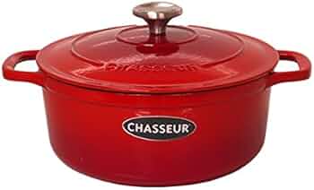 Amazon.co.jp: [シャスール] Chasseur ラウンドキャセロール 24cm red