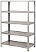 Little Giant 5SH-3672-72 Heavy-Duty Welded Shelving, 36" x 72", Gray
