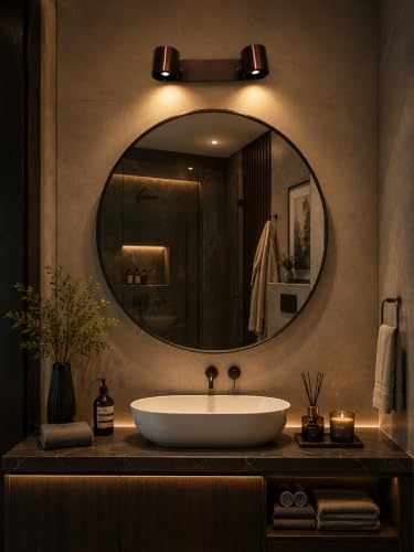 Image of FILLISKA 3 in 1 Double Wall spot /Picture /Display /Mirror Light with Adjustable Head and Colour Changing Function