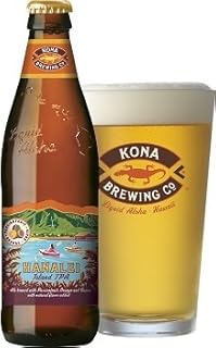 America beer アメリカ ビール/ハワイ ビール コナビール ハナレイ アイランドIPA （Hanalei Island IPA）瓶 355ml／24