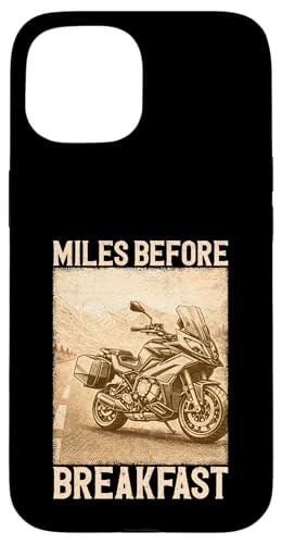 Miles Before Breakfast �I�[�g�o�C�A�h�x���`���[�f�U�C�� �X�}�z�P�[�X iPhone 15 �p