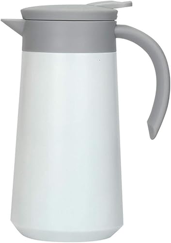 Jarra térmica para café, tetera aislante de acero inoxidable, doble pared aislada al vacío, dispensador de café, té y bebidas para café, leche y té,