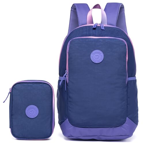 Kit Mochila Estojo Feminino Escolar Espaçoso