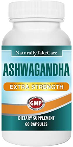 C�psulas de extracto fuerte de Ashwagandha | Suplemento alimenticio ayurv�dico para el manejo del estr�s, la ansiedad y la fatiga | 100% vegano | Ginseng indio (1)