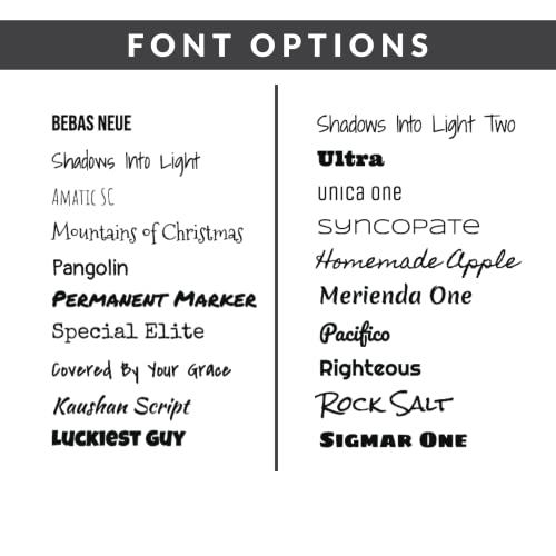 Create A Custom Vinyl Wall Decal - Personalized Quote Stickers - 6" Up To 72" - 20 Font Choices And 27 Color Choices - Sweetums Signatures #TOP5