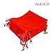 SHZONS 20Pcs Velvet Luxury Gift Bag Drawstring Wedding Favor Jewelry Pouch 3.9"x 4.7"
