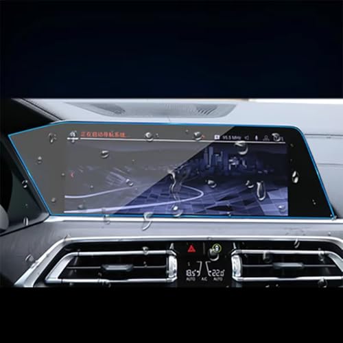Film de protection d'écran en verre trempé pour GPS de voiture BMW G05
