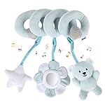 Aktivität-Spirale Kette Babyschale Spielzeug Spirale Spielzeug Kinderwagen Baby Autositz Baby Activity-Spirale Kette Kinderwagen Spielzeug Bett Hängen Spielzeug für Kleinkind