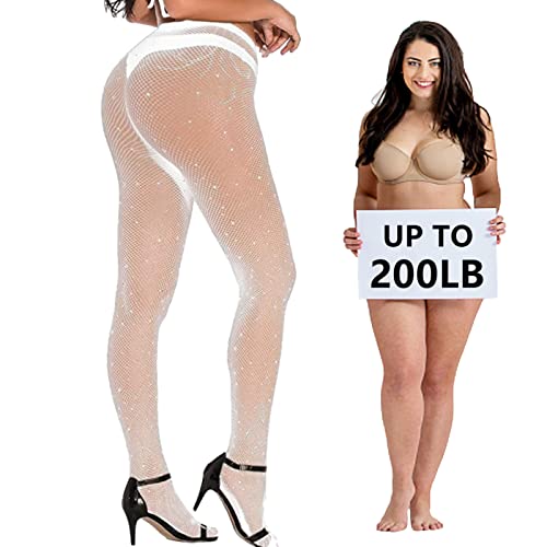 Image of Fishnet Stockings Lace Patterned Tights High Waist Pantyhose Fishnets for Women
