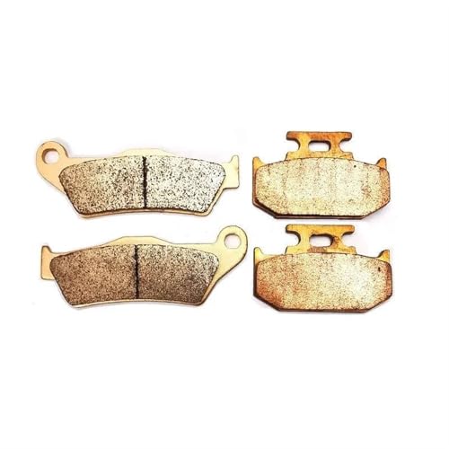 UPIKIT Plaquettes De Frein Avant/arrière De Moto Frittées pour Y&amaha YZF-R15 V2 V3 MT-15 FZ-FI FZ16 FAZER25 FZ25 FZN250 Fabriquées en Inde 17-20 Plaquettes de Frein de Roue(Avant et arrière)