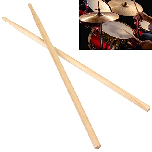 What is the difference between wood tip and nylon tip drumsticks?