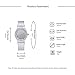Genérico Dazzling Watch Quartz Watch Plastic Dial Women's Watchband Quartz Colors Women's Watch Automático Plata Mujeres Oro Relojes Imagen de Genérico Dazzling Watch Quartz Watch Plastic Dial Women's Watchband Quartz Colors Women's Watch Automático Plata Mujeres Oro Relojes