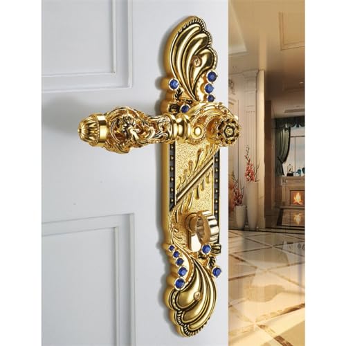 Serrure de porte intérieure en bois pour chambre et villa