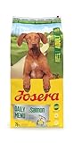 JOSERA Daily Menu Adult mit Lachs (1 x 12,5kg) | Trockenfutter für alle ausgewachsenen Hunde | glutenfrei |Mit leckerer Soße | Für wählerische Hunde |Bunter Krokettenmix| 1er Pack