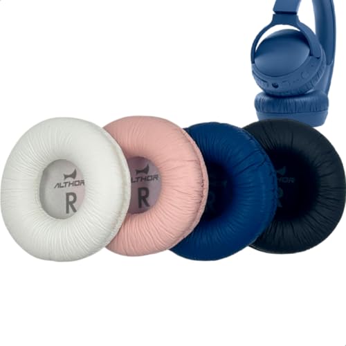 Par de Almofada Espuma Fone de Ouvido Compatível com JBL Tune600 T500 T500bt T450 T450bt (Preto)