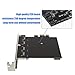 immagine 4IDEAPRO Scheda di espansione PCIe a 4 Porte PCI-E a USB 3.0 PCI Express ad Alta velocità Fino a 5 Gbps, nessun connettore di Alimentazione supplementare per Desktop Windows XP/Vista/7/8/10 (4 Porte)