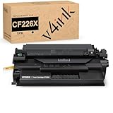 V4INK 1 Pack Replacement for HP CF226X HP 26X (CF226A) Toner Cartridge for HP LaserJet Pro M402dn M402n M402dw, HP MFP M426fdw M426fdn Printer, 9000 pages High Yield Black