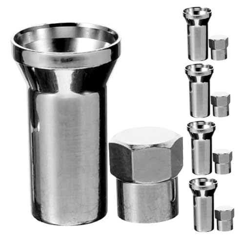 GARVALON Valvole Pneumatiche Tappi Per Stelo Valvola Kit Di Tappi Per Manicotti Stelo Valvola Per Valvole Pneumatiche Per Camion