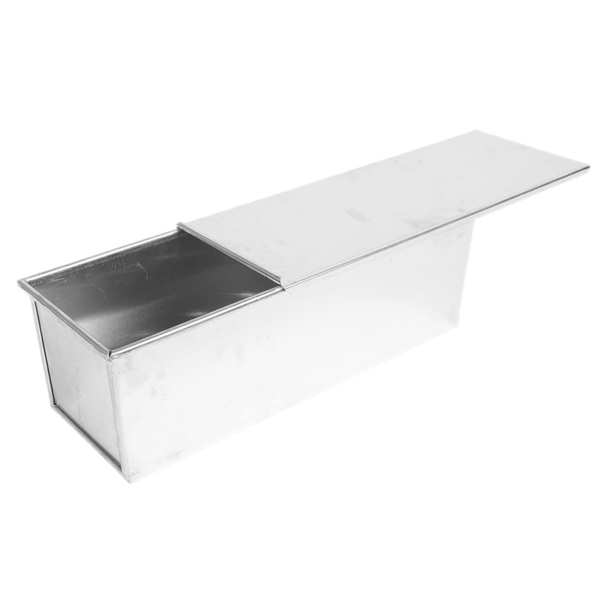 Aluminiumlegierung Brotbackform mit Deckel Antihaft Toastkasten für Hausgemachtes Brot Backform Kastenform Toastbrot Geeignet für Haushalt und Profi bäckerei
