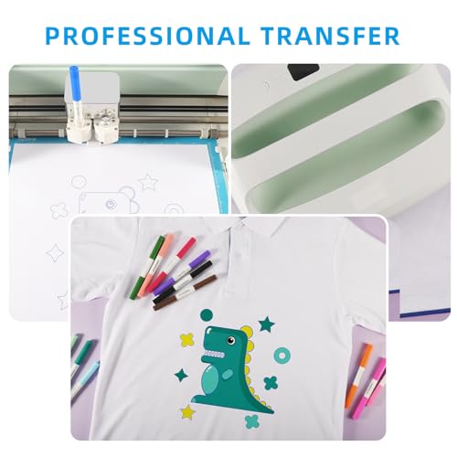 Image of REALIKE Dual Tip Infusible Pens Compatible with Cricut Maker 3 /Maker 4 /Maker /Explore 3 /4 /5 /Air 2 /Air, 36 pcs Dual Tip Sublimation Markers Pens Set for Mug Press /Heat Press (0.4 Tip & 1.0 Tip)