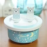 MAGNET round and round MUSIC BOX - Bear