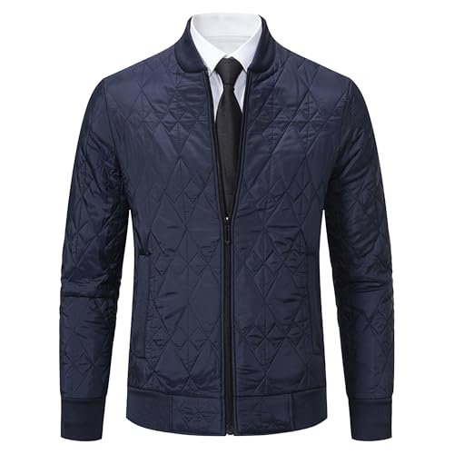 Blouson aviateur leger et elegant avec matelassage losanges haut de gamme