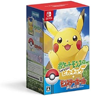 Pokémon Let’s Go! Pikachu + Poké Ball Plus Set - Switch Japan Import