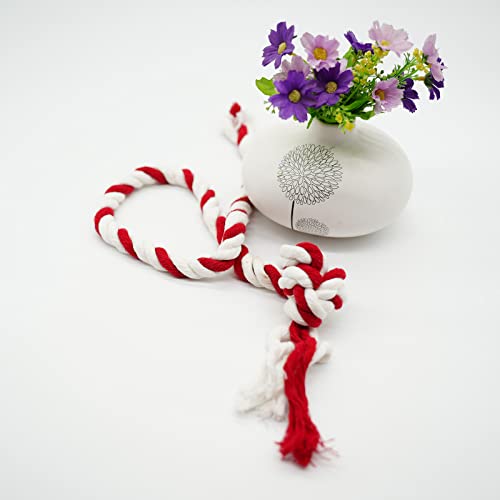 Beauvue LBF825629 3 Strand Natural Twisted Cotton Rope (1/2 In X 100 Ft) Strong Thick Soft Rope thumb #5