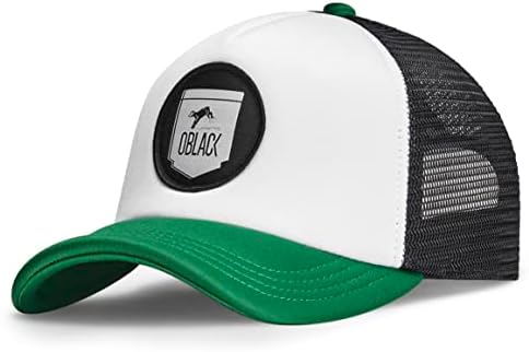 Oblack Trucker Cap Heren Verstelbaar Pet Green Honkbal Petten Dames Mutsen Hoed Cap - Baseball Cap