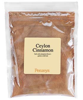 Ceylon Cinnamon Ground By Penzeys Spices 2.4 oz 3/4 cup bag (Pack of 1)
