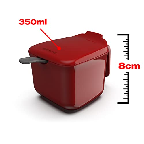 Kit Café Prático Unitermi 650ml Vermelho