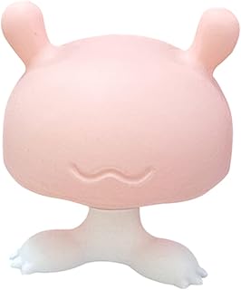 SAFIGLE Mordedor De Bebê Brinquedos De Silicone Mordedor Molar Brinquedos De Mastigação De Bebê Sílica Gel Mordedor De Cogumelo Rosa Brinquedo De Mastigação De Bebê Anti-Comer Mordedor De