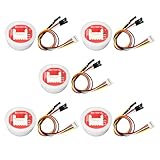 Digitales Lichtsensor Modul RUIZHI 5 Stück BH1750FVI Lichtsensor Modul mit Lichtkugel Beleuchtungsstärkesensor DC 5V I2C Lichtsensor-Kugel kompatibel mit Arduino