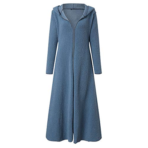 Plus Size Coats For Women Fall Winter Halloween Costumes Graphic Hoodie Jacket Long Sleeve Gothic Renaissance Coat,Ladies Oversized Lace Outerwear Warm Long Cardigan Light Jacket(Navy,X-Large) #TOP2