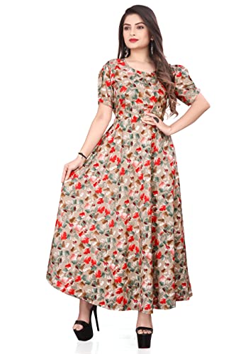 Image of NEW Aline Maxi Dress for Women in Purple Color