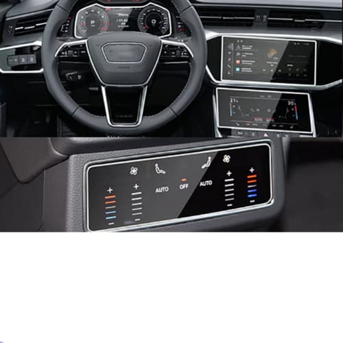 Verre trempé pour écran de voiture Audi A7 C8 protégeant l'intérieur lors des trajets