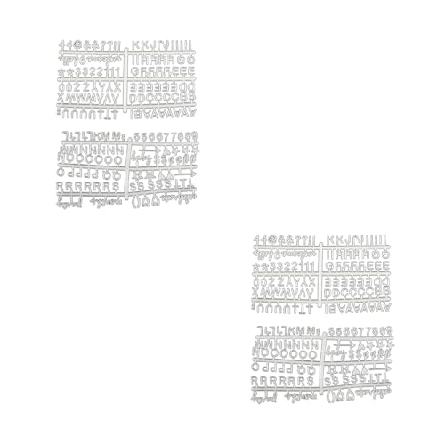 Rulbelok PP Felt Message Board Letters Wall Decor Felt Letterboard Letters Drawstring Bag Felt Board Letter for Home Decorations Message Boards Plastic Letters 16x20