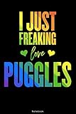 Photo Gallery i just freaking love puggles: journal / notebook birthday gift for puggles lovers women, men, boss, friends, puggles moms. funny puggles lover notebook ... gifts for women / matte finish, soft cover. Photo Gallery i just freaking love puggles: journal / notebook birthday gift for puggles lovers women, men, boss, friends, puggles moms. funny puggles lover notebook ... gifts for women / matte finish, soft cover.