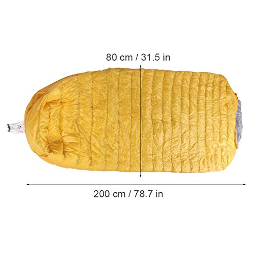 Saco de dormir de nylon dobrável para adultos ao ar livre de inverno para viagens para montanhismo e