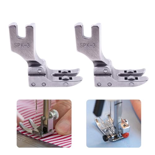 Pies prensatelas para máquina de coser industrial 2 unidades miniatura 7