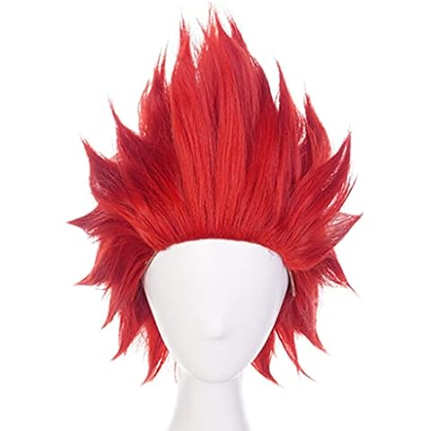 LeMarnia Kirishima Eijiro Cosplay Wig Cover