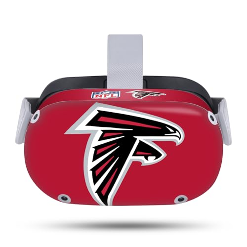 Atlanta Falcons vinyle autocollant peau autocollant couverture compatible avec Meta Quest 2