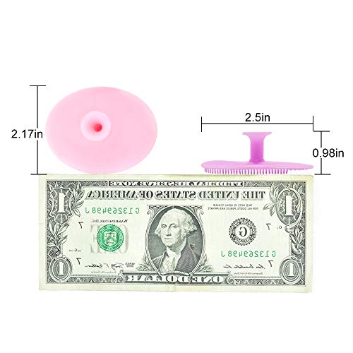 10Pcs Silicone Facial Cleansing Brush,Super Soft Face Scrub Clean Brush, Acne Blackheads Removing Handheld Face Scrubber,For Sensitive, Delicate, Dry Skin #TOP1