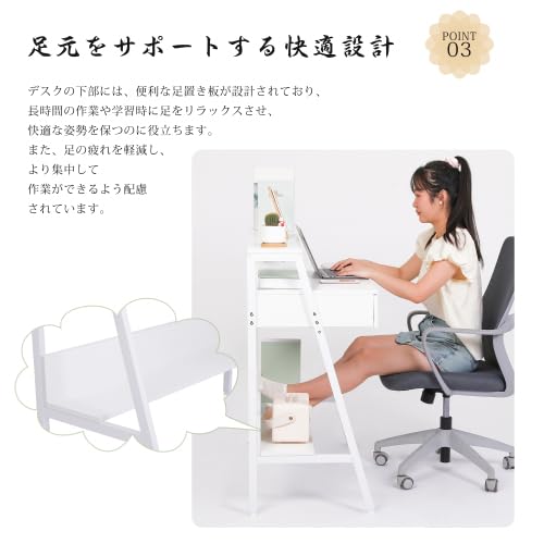 Amazon.co.jp: オーエスジェイ(OSJ)デスク 机 オフィスデスク 幅100  