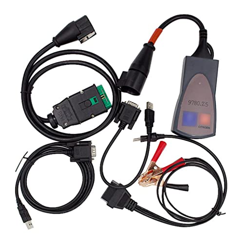 HaoYiShang micrologiciel à Puce complète 921815C Lexia 3 PP20 00 Diagbox V7.83 pour Citroen Peugeot 12 Relais 7 OBD2 Diagnostic