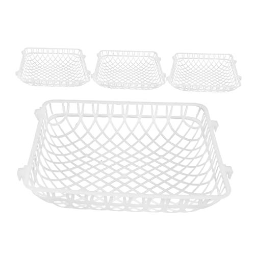 BESPORTBLE 4 Piezas Jaula para Palomas jaulas de pájaros para periquitos Nido Relajante de Palomas de codorniz para incubar Nido de de Ave Nido de pájaro el plastico