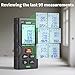 Laser Measuring Tool, atolla 196Ft Laser Distance Meter, Upgraded Laser Measurement Tool with 2 Bubble Levels, Large Backlit LCD Display, 2mm Accuracy, Pythagorean Mode, Measuring Distance/Area/Volume