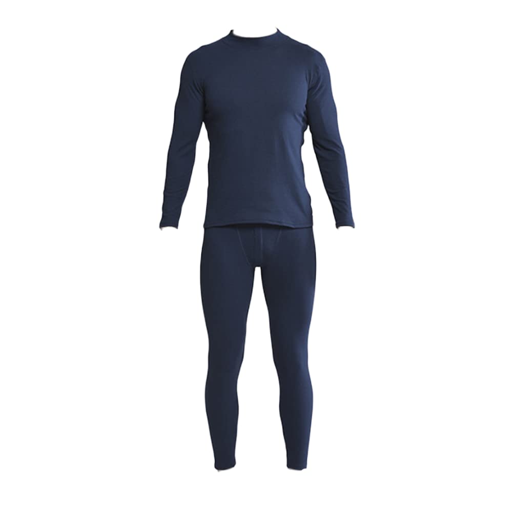 Ropa Interior Térmica para Hombre largos ultra suaves, capas base cálidas con forro polar para clima frío para Ski Montaña Esquí Running L-4XL