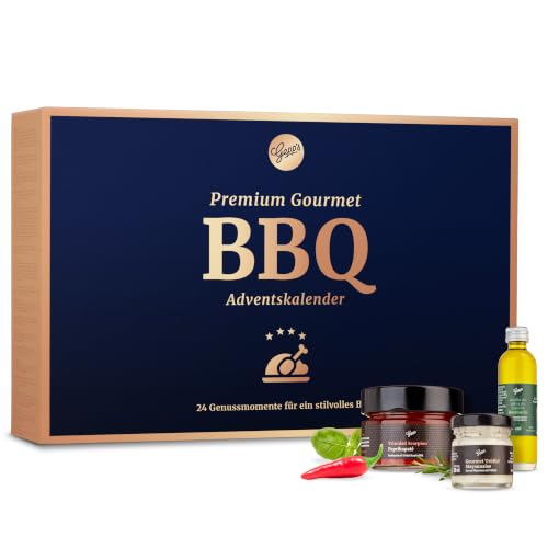 Gepp’s BBQ Adventskalender I Feinkost Kalender mit 24 Überraschungen